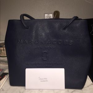 Marc Jacobs logo east/west tote